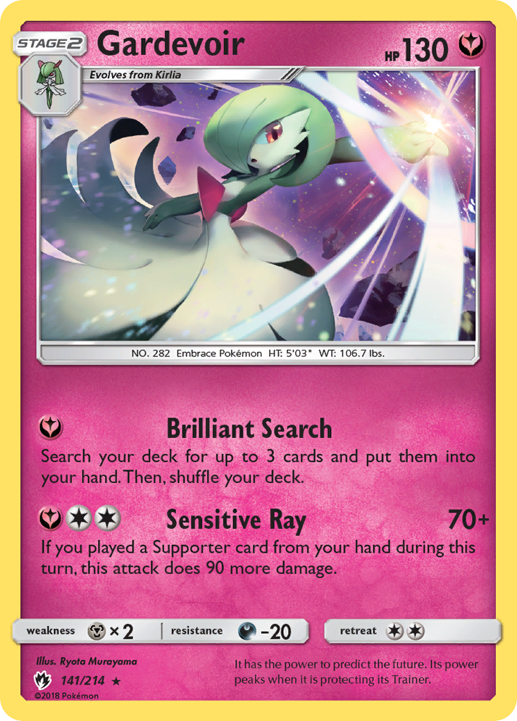 Gardevoir (141/214) [Sun & Moon: Lost Thunder] | Gamers Paradise