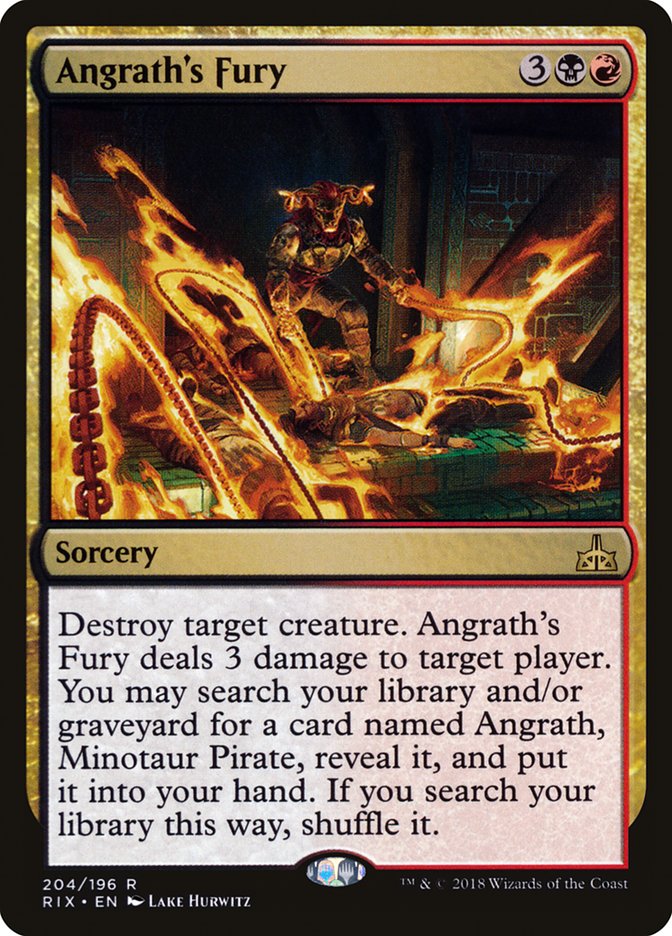 Angrath's Fury [Rivals of Ixalan] | Gamers Paradise