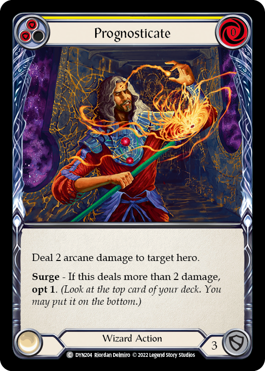 Prognosticate (Yellow) [DYN204] (Dynasty) | Gamers Paradise