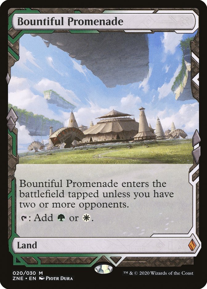 Bountiful Promenade (Expeditions) [Zendikar Rising Expeditions] | Gamers Paradise