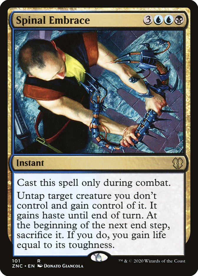 Spinal Embrace [Zendikar Rising Commander] | Gamers Paradise