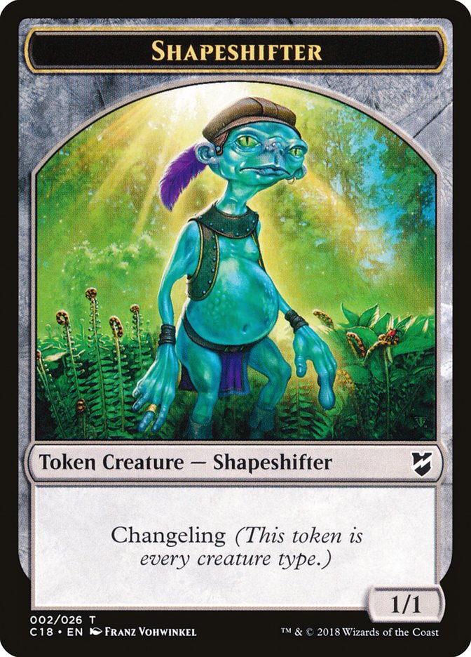 Shapeshifter Token [Commander 2018 Tokens] | Gamers Paradise