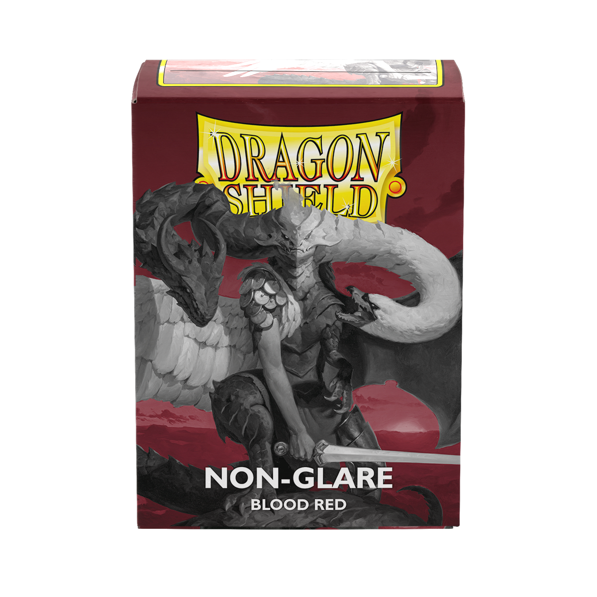 Dragon Shield Non-Glare Matte Blood Red Sleeves (100-Pack) | Gamers Paradise