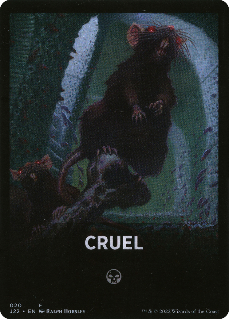 Cruel Theme Card [Jumpstart 2022 Front Cards] | Gamers Paradise