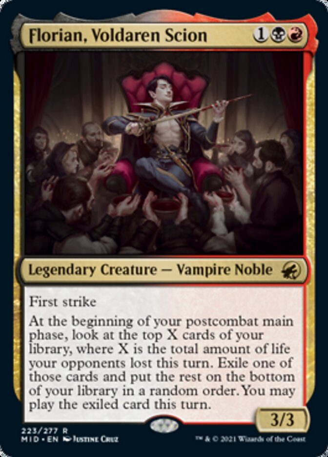 Florian, Voldaren Scion [Innistrad: Midnight Hunt] | Gamers Paradise