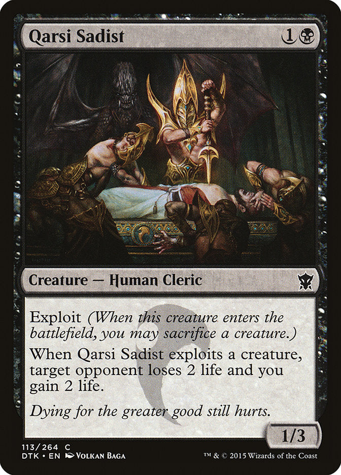 Qarsi Sadist [Dragons of Tarkir] | Gamers Paradise