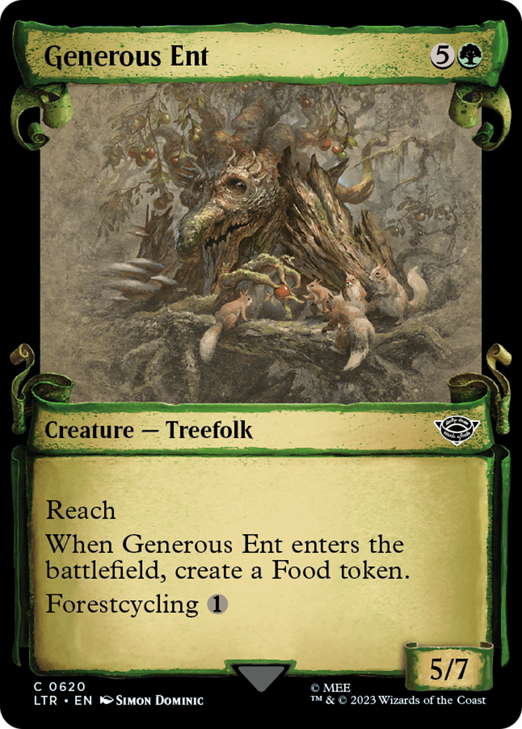 Generous Ent [The Lord of the Rings: Tales of Middle-Earth Showcase Scrolls] | Gamers Paradise