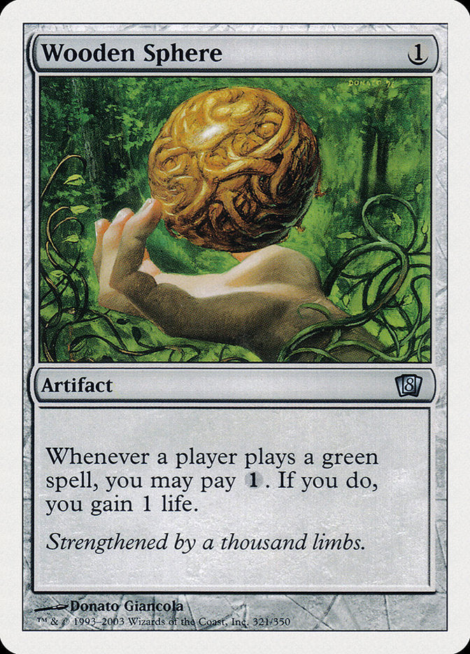Wooden Sphere [Eighth Edition] | Gamers Paradise