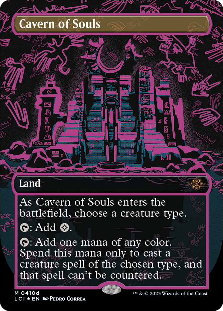 Cavern of Souls (0410d) (Borderless) [The Lost Caverns of Ixalan] | Gamers Paradise