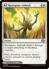 Razorgrass Ambush // Razorgrass Field [Modern Horizons 3] | Gamers Paradise