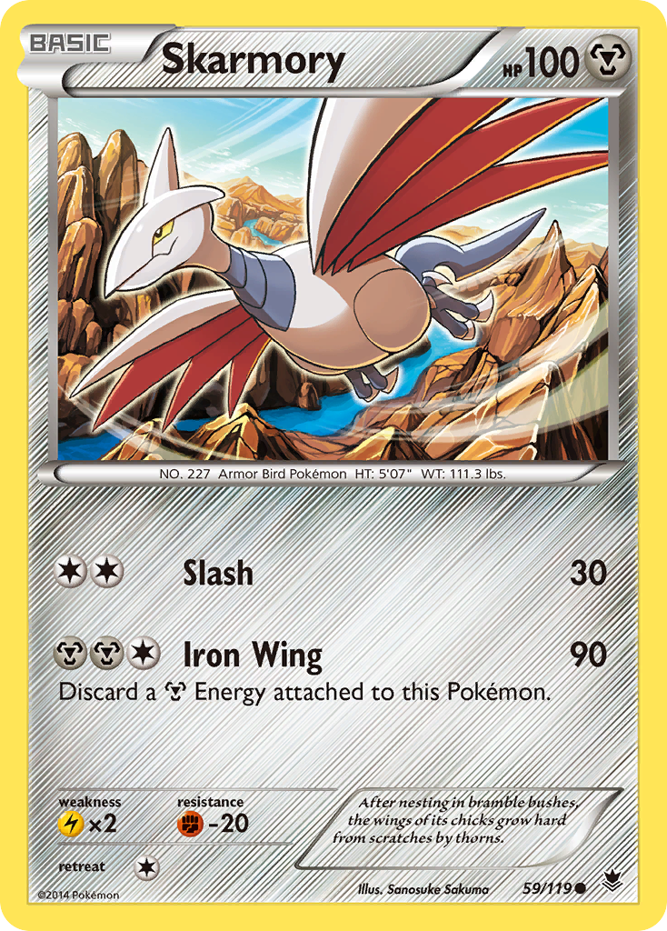 Skarmory (59/119) [XY: Phantom Forces] | Gamers Paradise