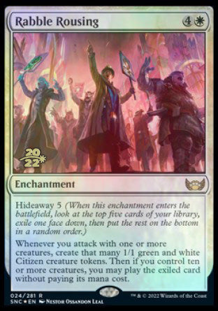 Rabble Rousing [Streets of New Capenna Prerelease Promos] | Gamers Paradise