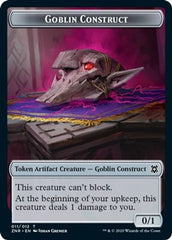 Satyr // Goblin Construct Double-Sided Token [Challenger Decks 2021 Tokens] | Gamers Paradise