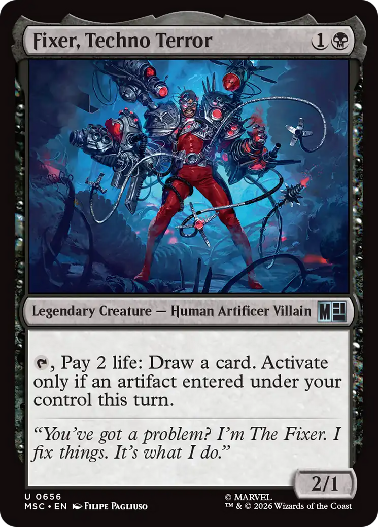 Fixer, Techno Terror [Marvel Super Heroes Commander] | Gamers Paradise