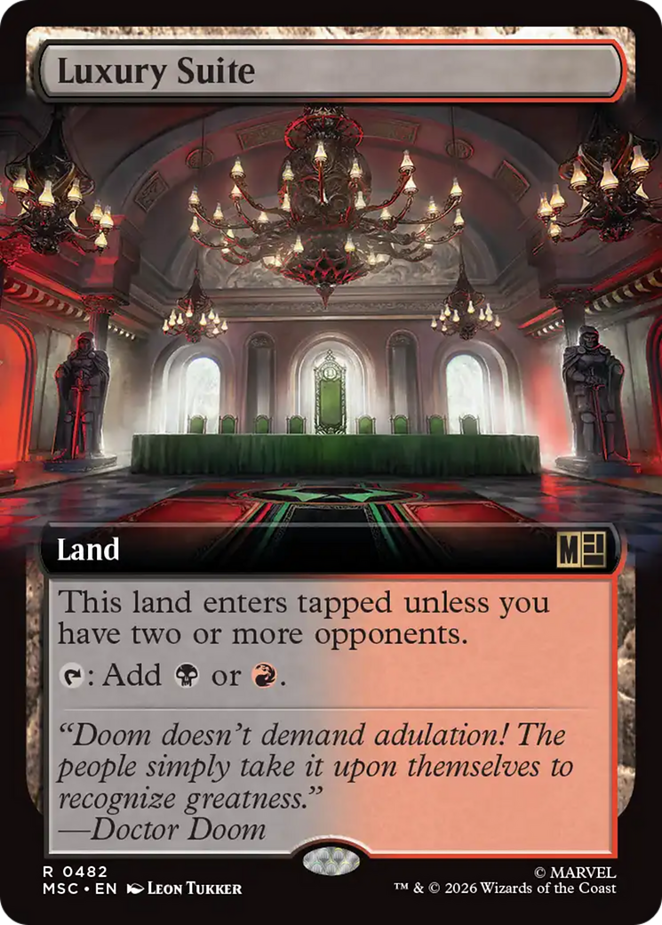 Luxury Suite (Extended Art) [Marvel Super Heroes Commander] | Gamers Paradise