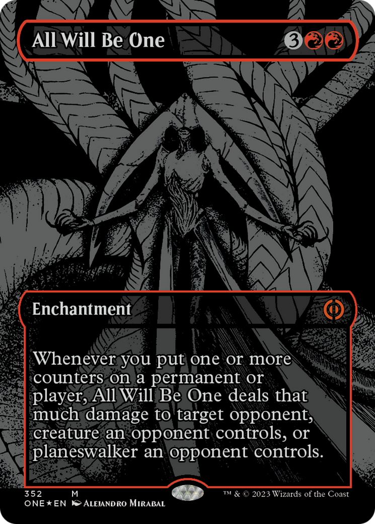 All Will Be One (Oil Slick Raised Foil) [Phyrexia: All Will Be One] | Gamers Paradise