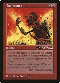 Incinerate (Oversized) [Oversize Cards] | Gamers Paradise