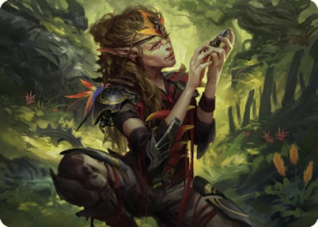 Meria, Scholar of Antiquity Art Card [Dominaria United Art Series] | Gamers Paradise
