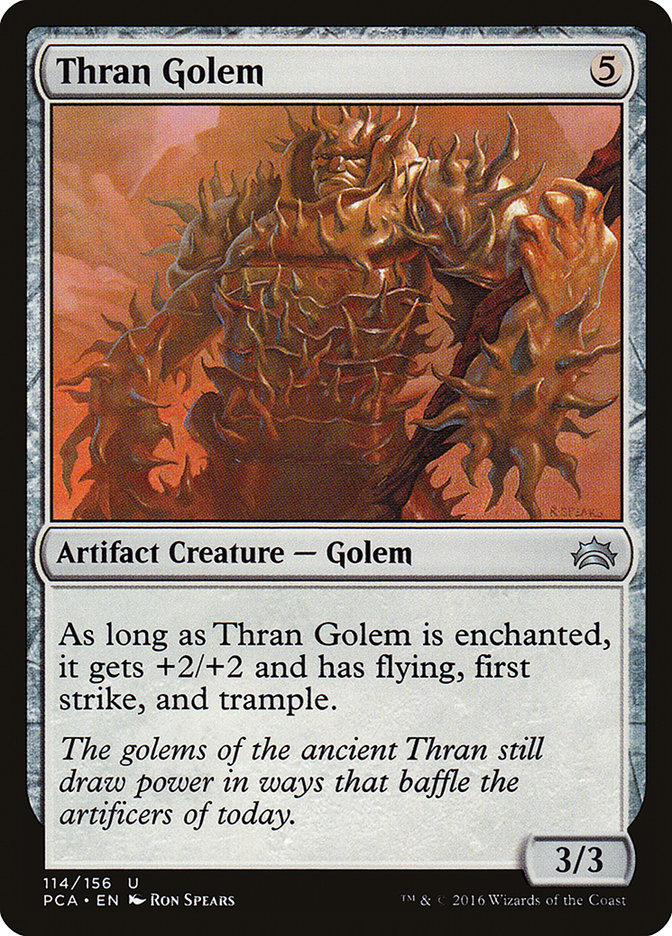 Thran Golem [Planechase Anthology] | Gamers Paradise