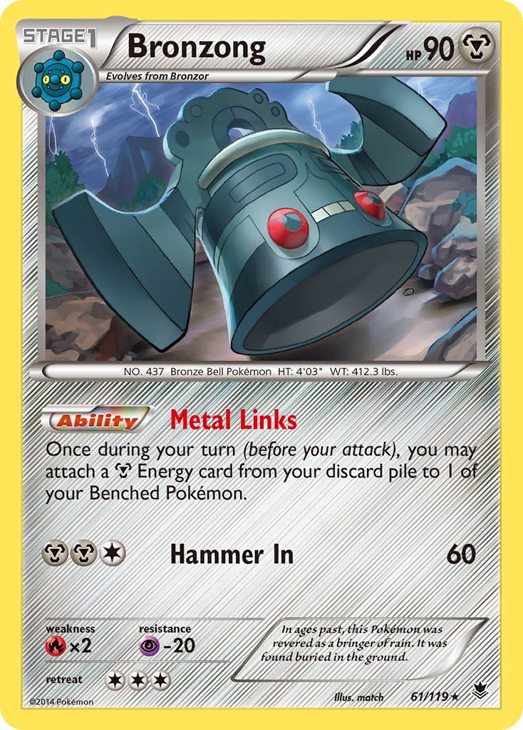 Bronzong (61/119) [XY: Phantom Forces] | Gamers Paradise