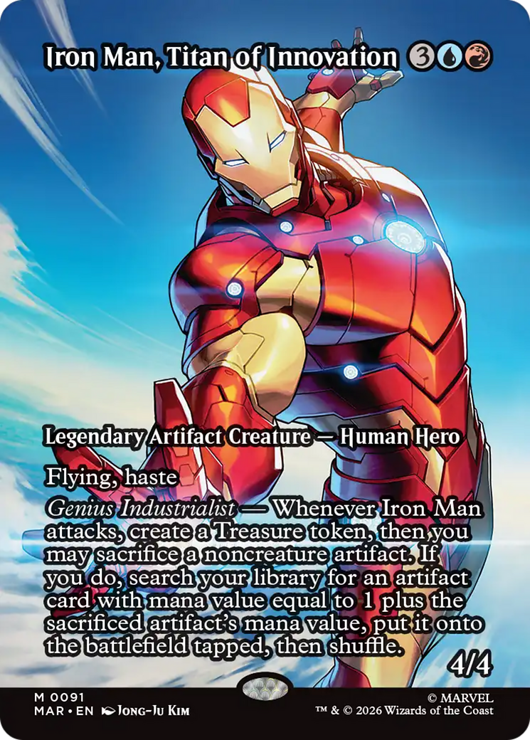 Iron Man, Titan of Innovation (Borderless) [Marvel Universe: Eternal-Legal] | Gamers Paradise