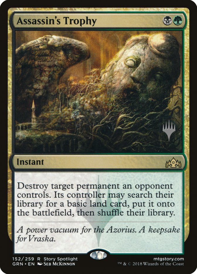 Assassin's Trophy (Promo Pack) [Guilds of Ravnica Promos] | Gamers Paradise