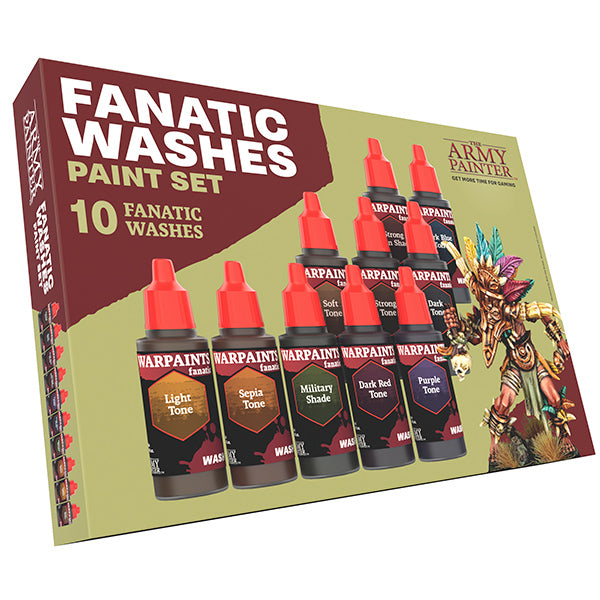 Warpaints Fanatic: Washes Paint Set | Gamers Paradise