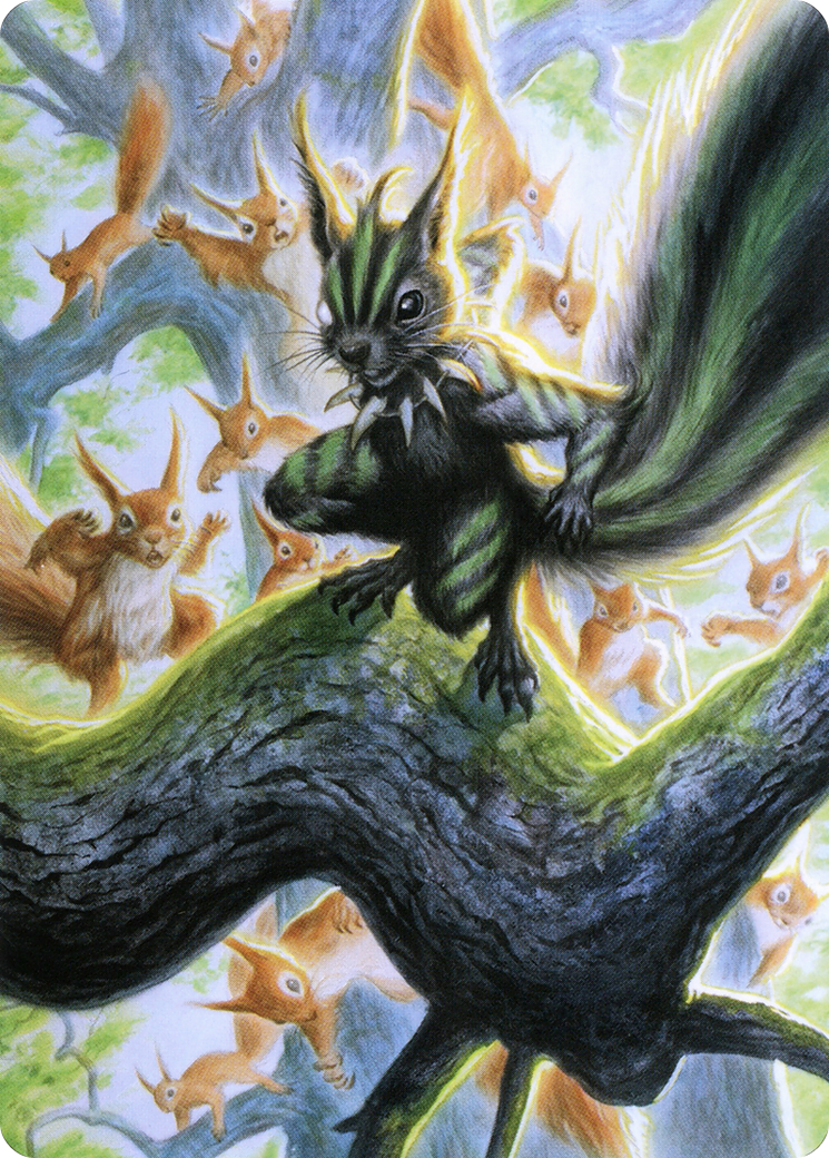 Chatterfang, Squirrel General Art Card (67) [Modern Horizons 2 Art Series] | Gamers Paradise