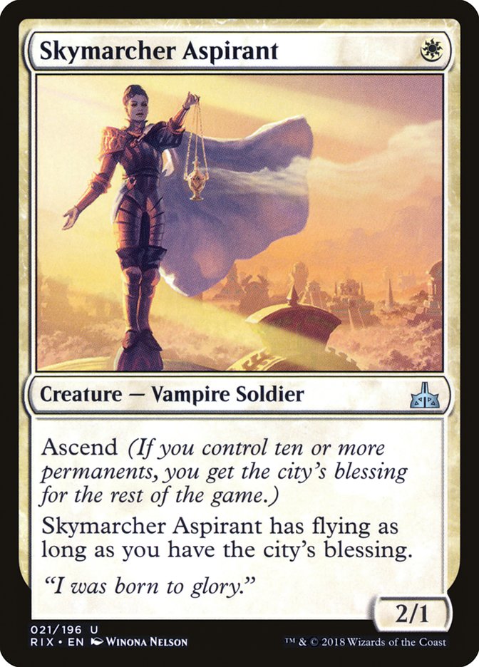 Skymarcher Aspirant [Rivals of Ixalan] | Gamers Paradise