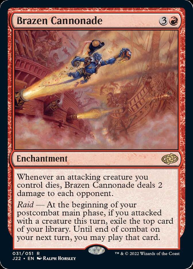Brazen Cannonade [Jumpstart 2022] | Gamers Paradise
