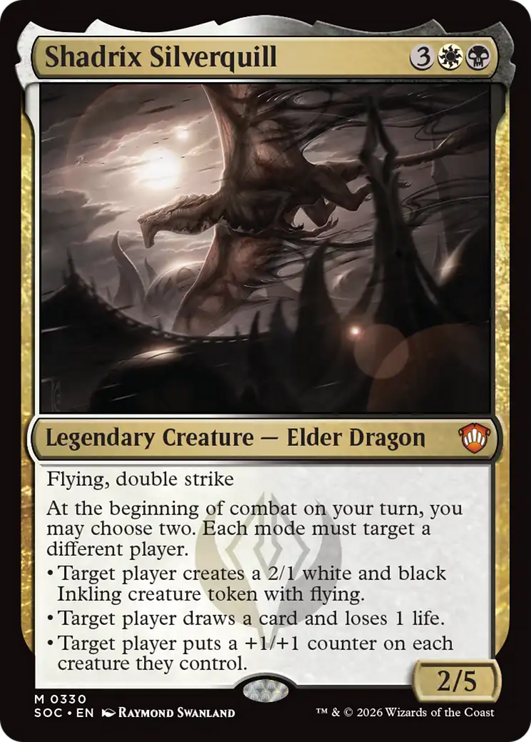 Shadrix Silverquill [Secrets of Strixhaven Commander] | Gamers Paradise