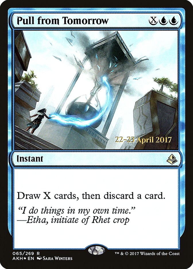 Pull from Tomorrow [Amonkhet Prerelease Promos] | Gamers Paradise