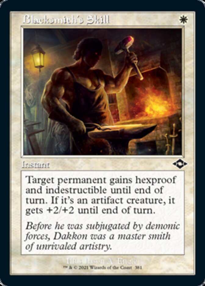 Blacksmith's Skill (Retro) [Modern Horizons 2] | Gamers Paradise