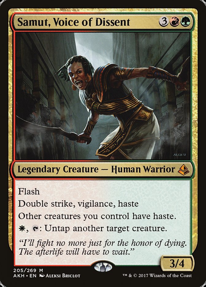 Samut, Voice of Dissent [Amonkhet] | Gamers Paradise