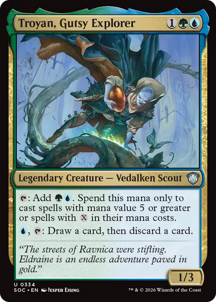 Troyan, Gutsy Explorer [Secrets of Strixhaven Commander] | Gamers Paradise