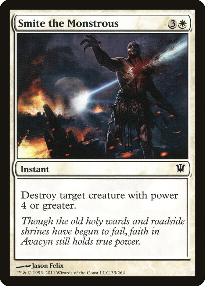 Smite the Monstrous [Innistrad] | Gamers Paradise