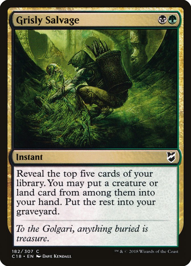 Grisly Salvage [Commander 2018] | Gamers Paradise