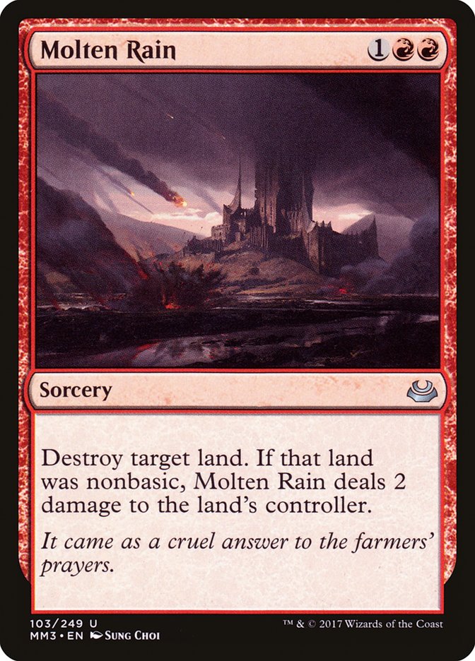 Molten Rain [Modern Masters 2017] | Gamers Paradise