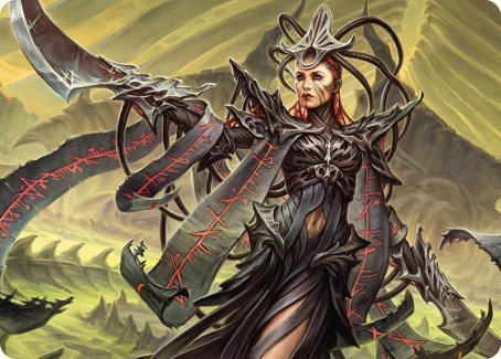 Testament Bearer Art Card [Phyrexia: All Will Be One Art Series] | Gamers Paradise
