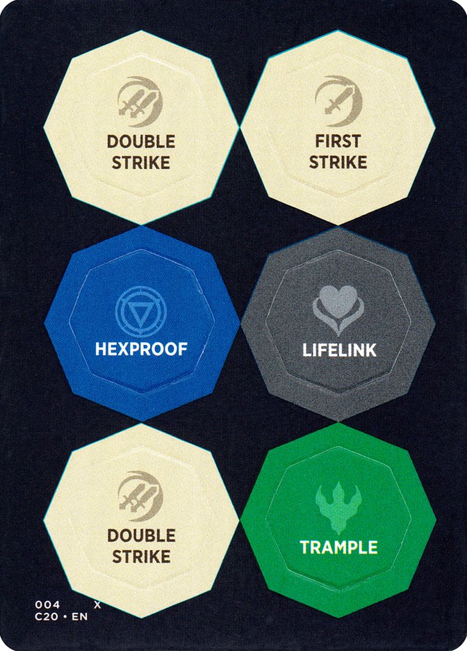 Ability Punchcard (004) [Commander 2020 Tokens] | Gamers Paradise