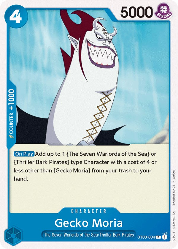 Gecko Moria [Starter Deck: The Seven Warlords of The Sea] | Gamers Paradise