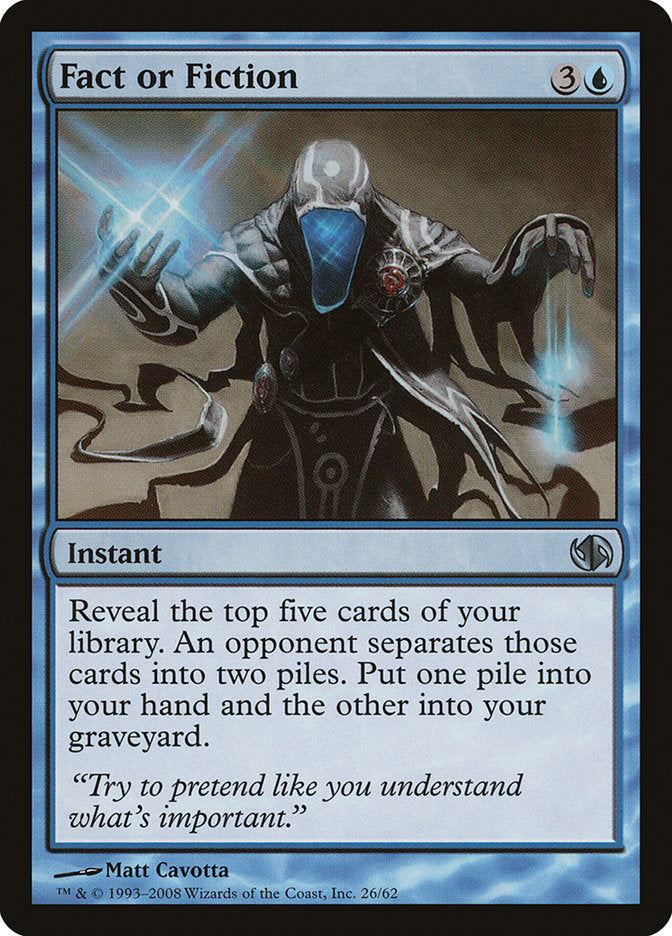 Fact or Fiction [Duel Decks: Jace vs. Chandra] | Gamers Paradise