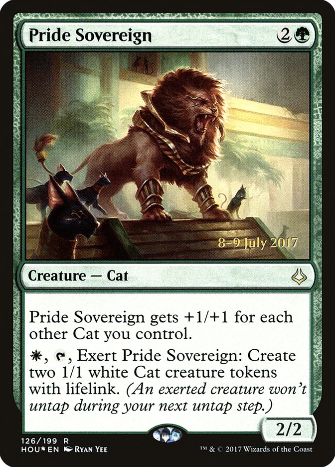 Pride Sovereign [Hour of Devastation Prerelease Promos] | Gamers Paradise