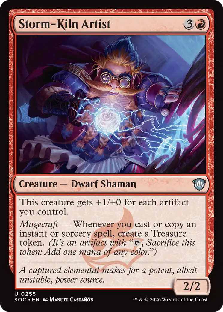 Storm-Kiln Artist [Secrets of Strixhaven Commander] | Gamers Paradise