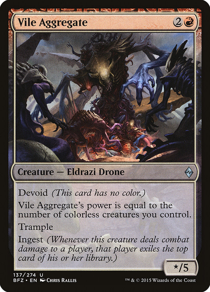 Vile Aggregate [Battle for Zendikar] | Gamers Paradise