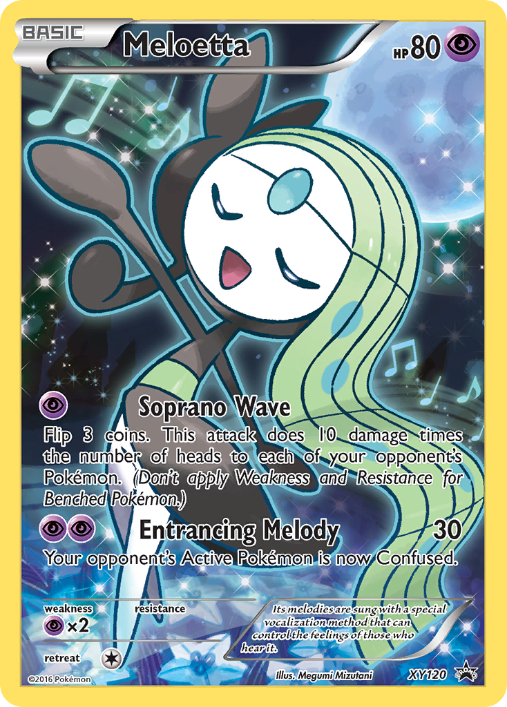 Meloetta (XY120) [XY: Black Star Promos] | Gamers Paradise