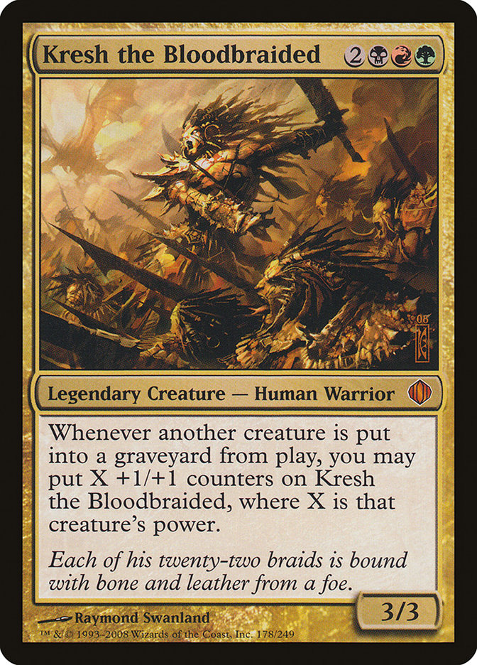 Kresh the Bloodbraided [Shards of Alara] | Gamers Paradise