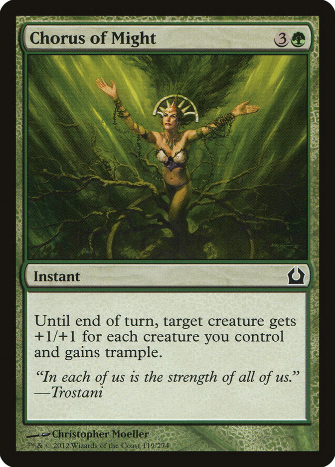 Chorus of Might [Return to Ravnica] | Gamers Paradise