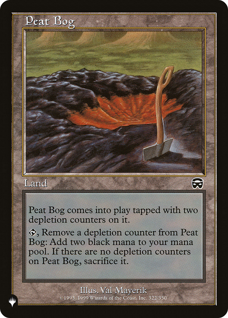 Peat Bog [The List Reprints] | Gamers Paradise