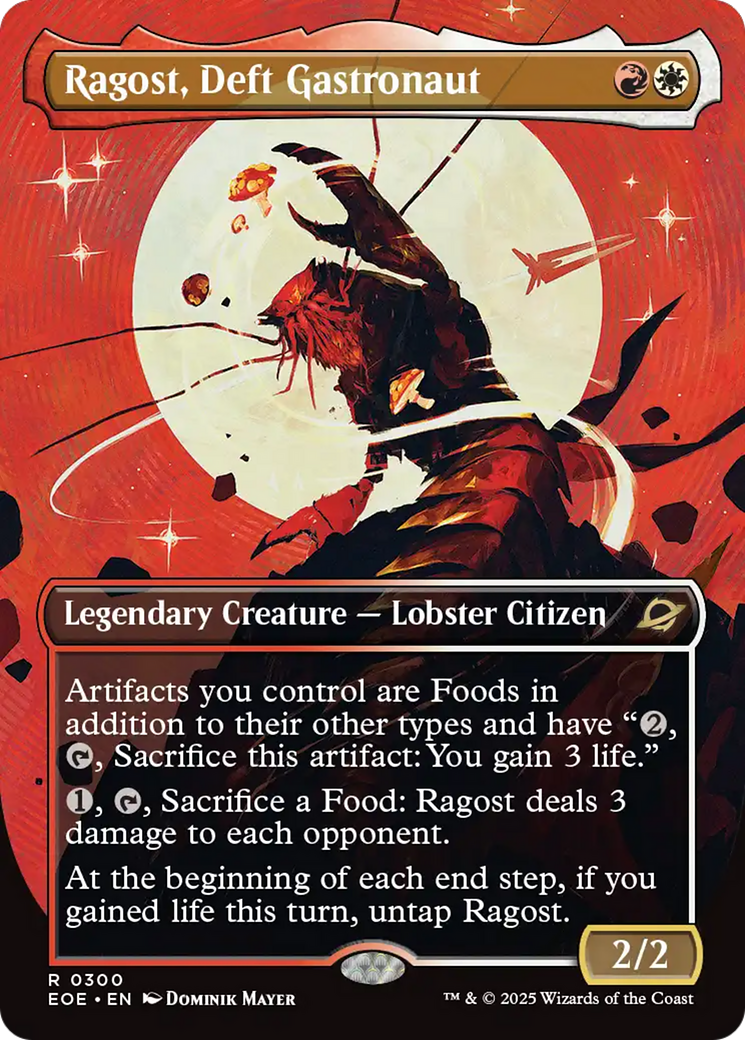 Ragost, Deft Gastronaut (Borderless) [Edge of Eternities] | Gamers Paradise